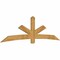Ekena Millwork Alberta Rough Sawn Timber Gable Bracket, Western Red Cedar, 108"W x 31 1/2"H x 2"D x 6"F, 7/12 Pitch GBW108X31X0206ALB00RWR - alternate 3
